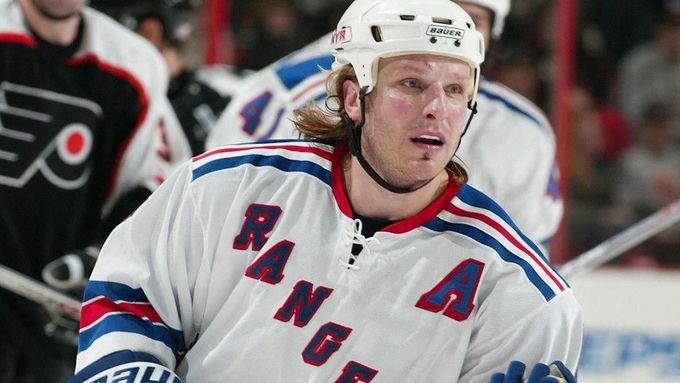Darius Kasparaitis v dresu newyorských Rangers
