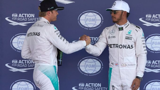 Třetí rok po sobě si to o titul mistra světa rozdávají Nico Rosberg a Lewis Hamilton z Mercedesu.
