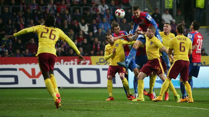 Plzeň měla celý zápas jasně navrch. Těžko se to popisovalo i Ladislavu Krejčímu.