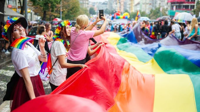 Nenávistný incident se odehrál 9. srpna 2019 při jedné z dílčích akcí festivalu Prague Pride (ilustrační snímek).