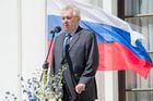 Zeman si na ruské ambasádě připomněl konec druhé světové války, přišel i Klaus nebo Schapiro