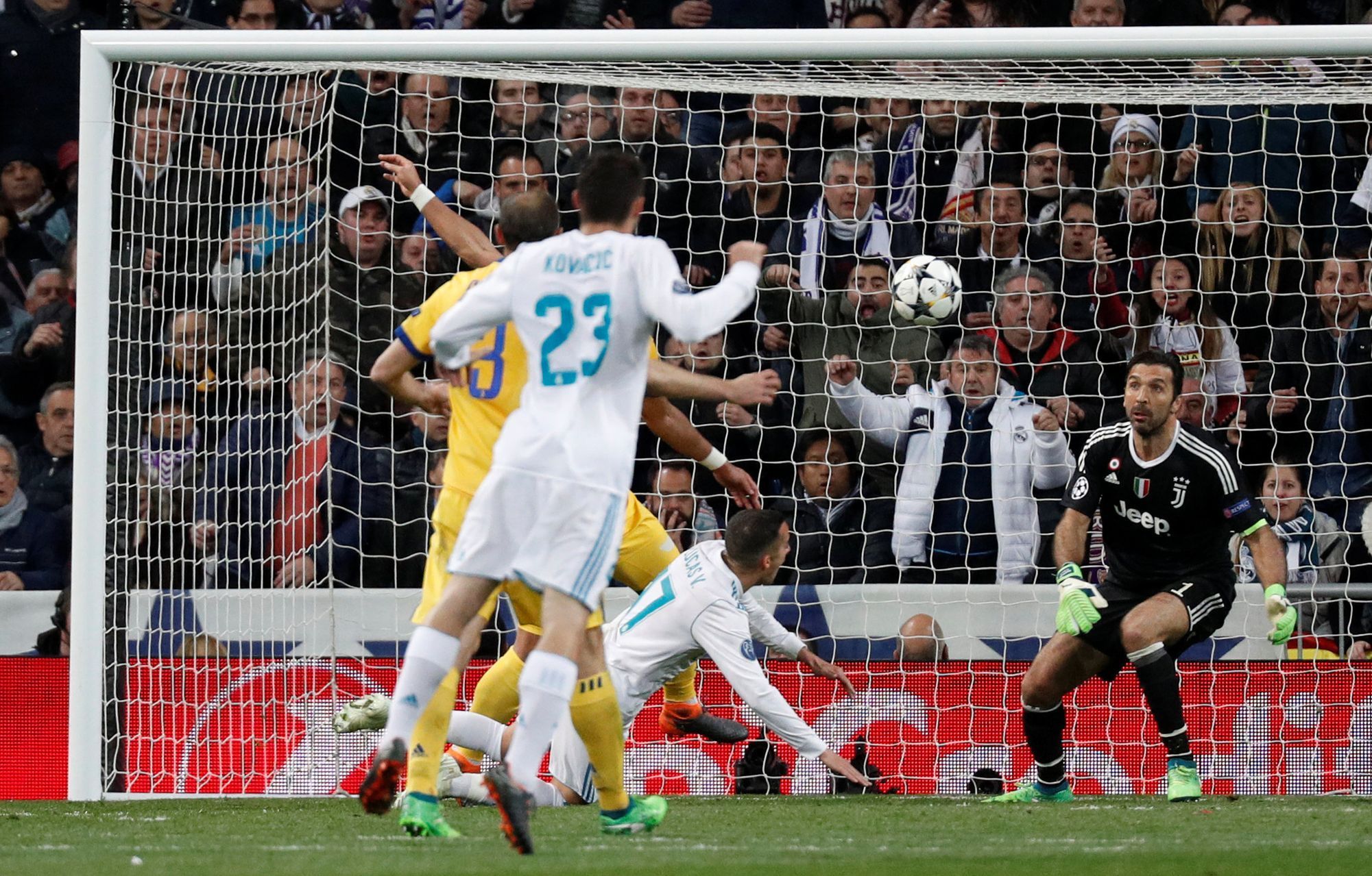 fotbal, Liga mistrů 2017/2018, Real Madrid - Juventus Turín