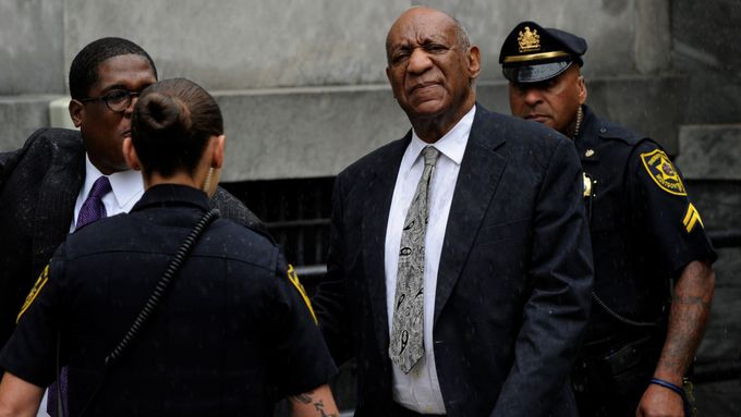 Bill Cosby u soudu.