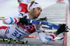 Čeští biatlonisté tentokrát neuspěli, opět vyhrál Fourcade