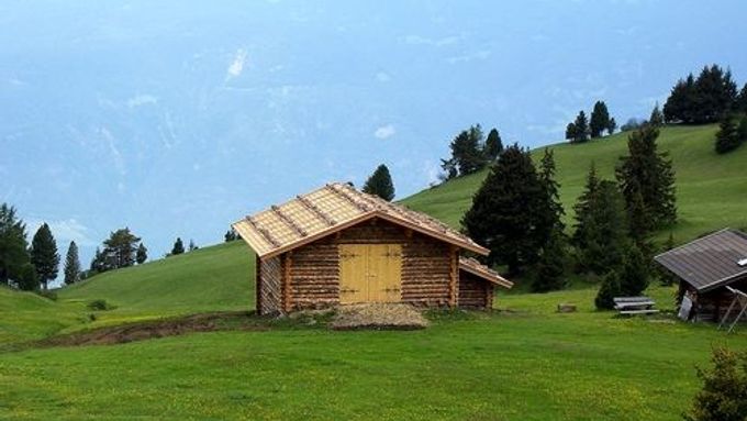 Jihotyrolské Dolomity. Podle rakouských Svobodných patří Rakousku.