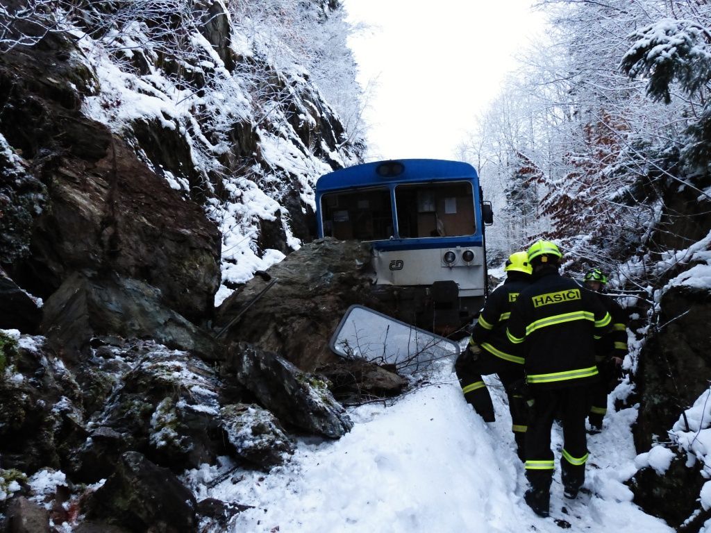 Nehoda vlaku na Semilsku