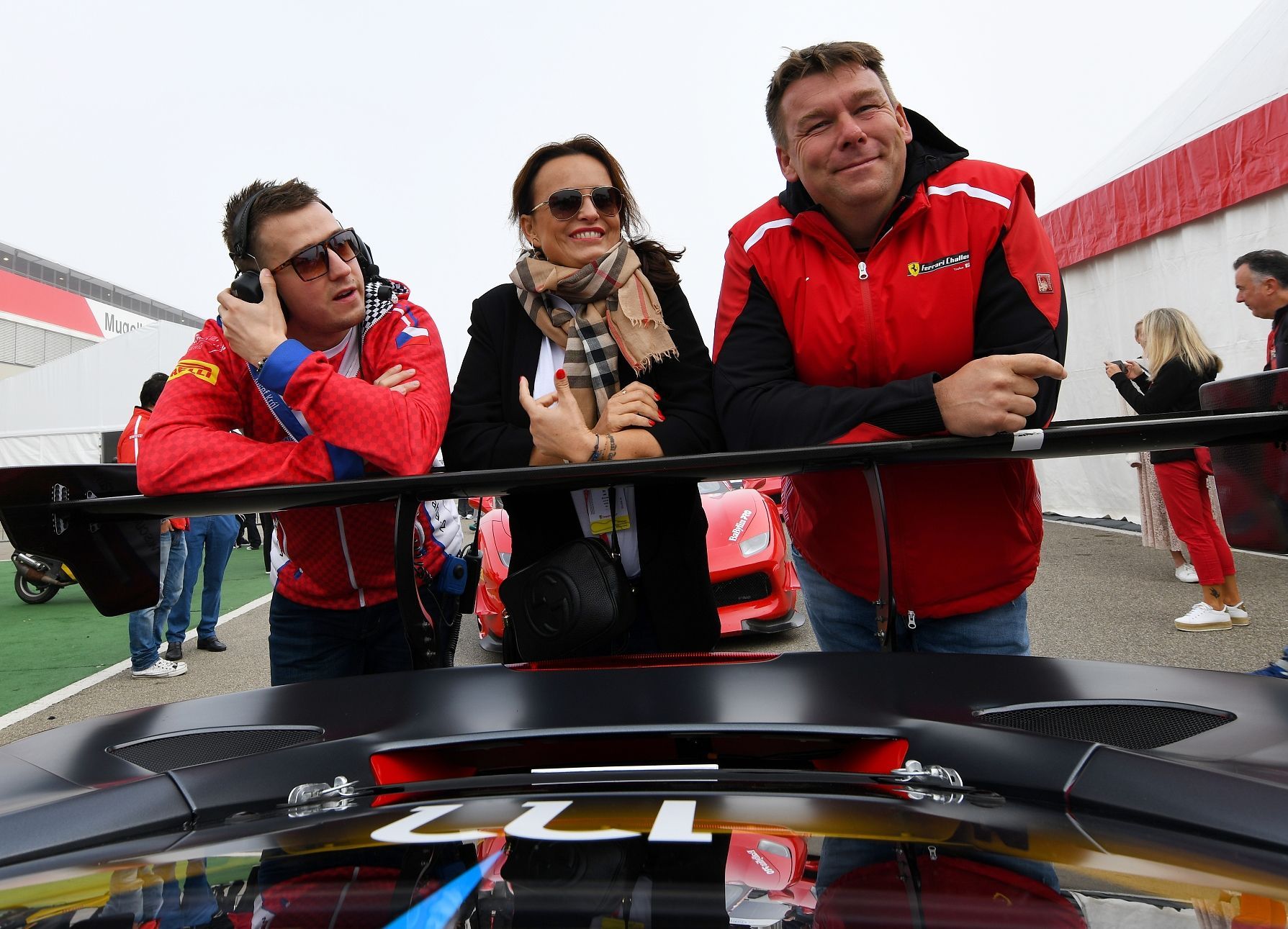 Ferrari Finale Mondiali 2019: Josef Král, Andrea Hornová a Ivo Horn