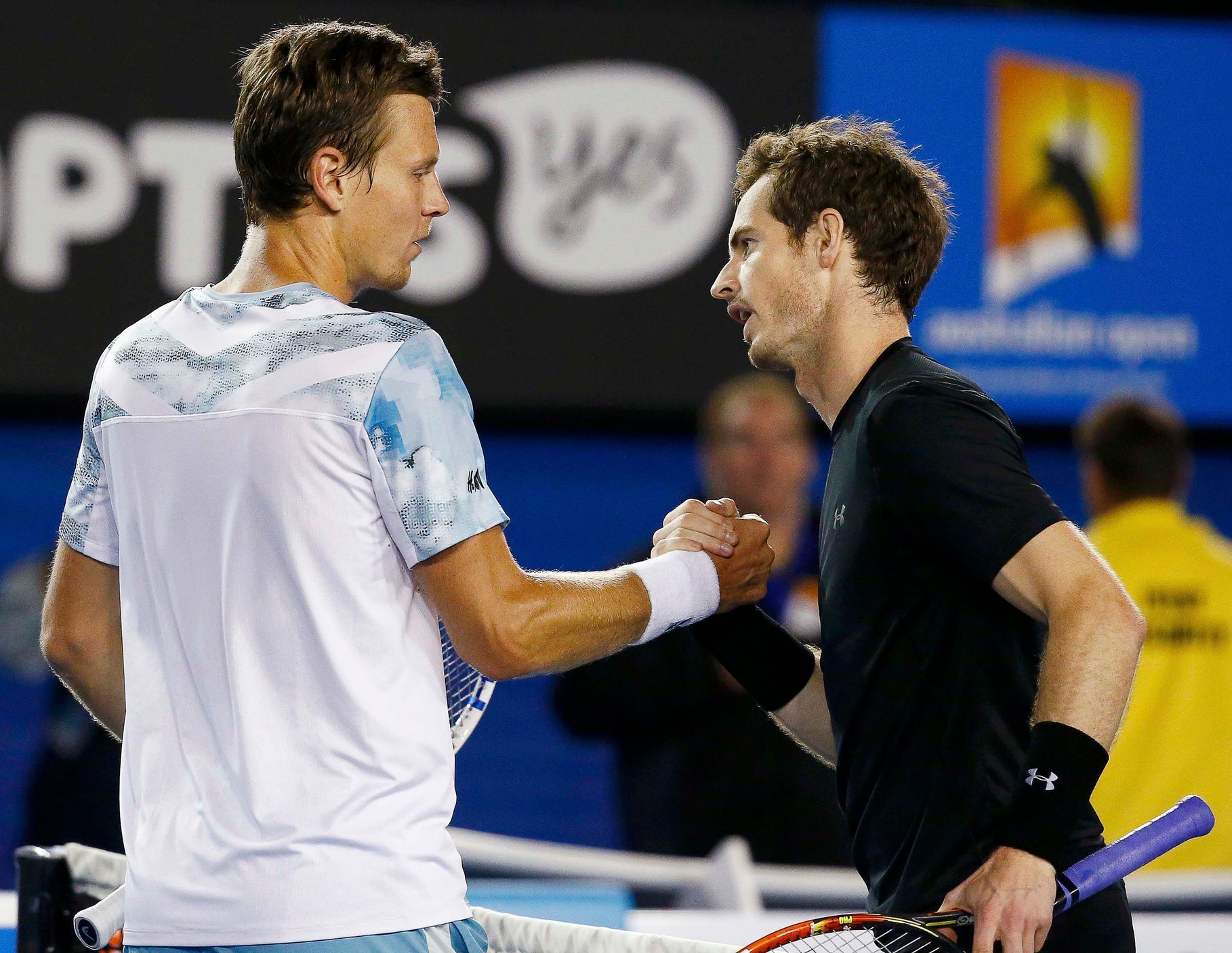 Australian Open 2015: Tomáš Berdych a Andy Murray