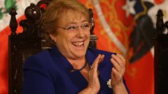 Chilská prezidentka Michelle Bacheletová