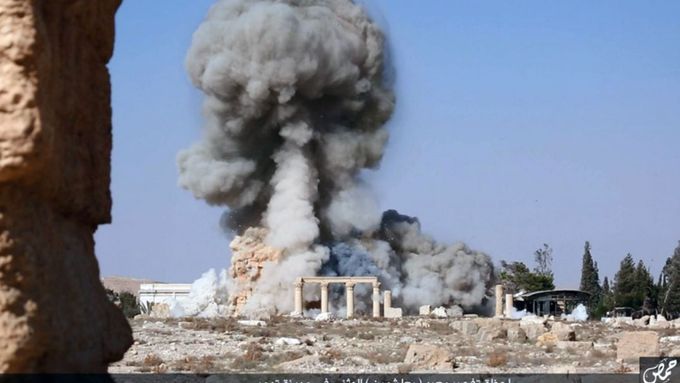 Islamisté vyhodili do povětří jednu z nejennějších antických památek v Palmýře.