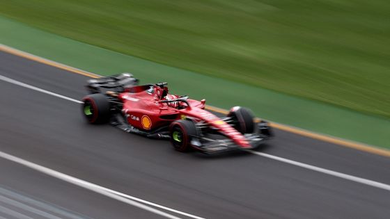 Charles Leclerc, Ferrari v kvalifikaci na GP Auistrálie F1 2022