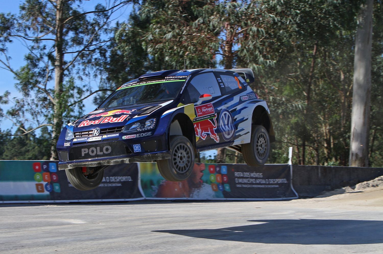 Portugalská rallye 2015:  Jari-Matti Latvala, Volkswagen Polo R WRC
