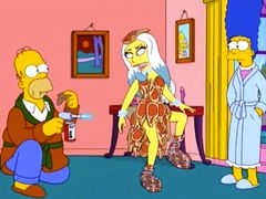 V Simpsonech už byla i Lady Gaga. Dojem nezanechala. 