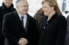 Německo je napjaté, přijel Kaczyński