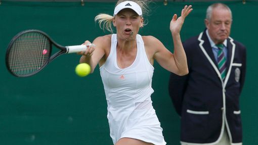 Caroline Wozniacká na Wimbledonu 2013