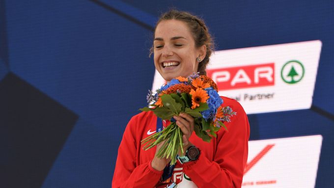 Anežka Drahotová po stříbrném úspěchu na mistrovství Evropy 2018.