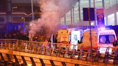 Výbuch v Istanbulu u stadionu Besiktase