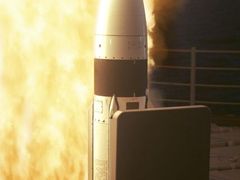Start střely amerického protiraketového systému