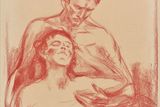 Edvard Munch (1863–1944): Dva lidé, 1920