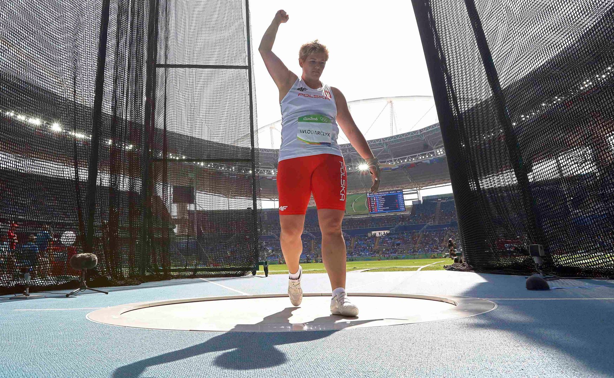 Anita Wlodarczyková na olympiádě v Riu 2016