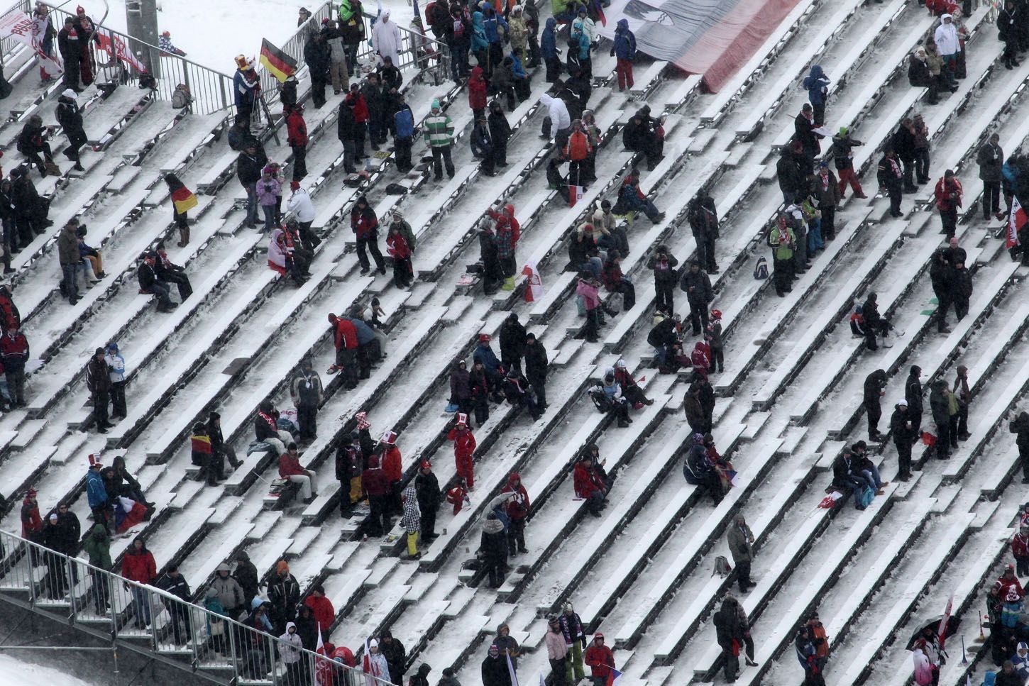 Lety na lyžích, Harrachov: diváci