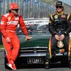 F1: Fernando Alonso a Kimi Räikkönen