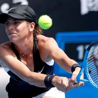 Ajla Tomljanovicová Ajla Tomljanovicová na Australian Open 2019