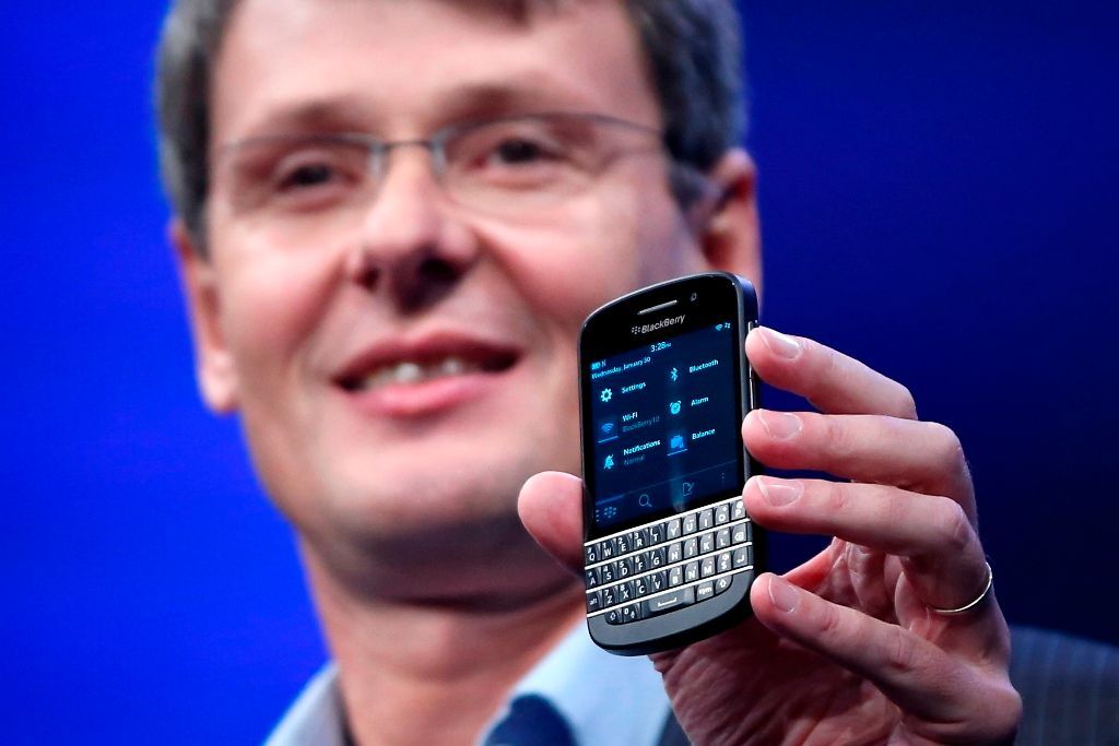 Thorsten Heins Blackberry