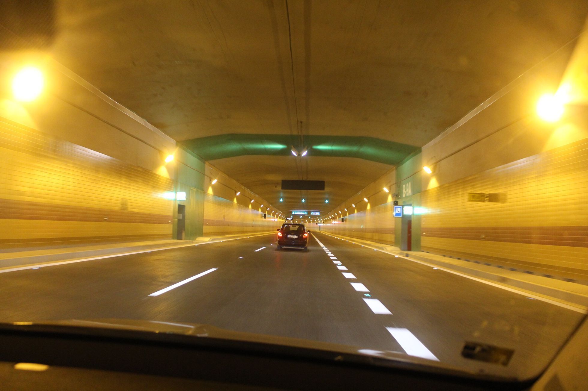 Zázemí tunelu Blanka