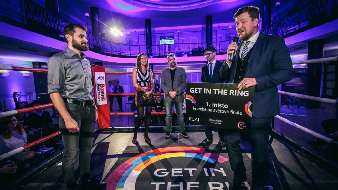 Vítězem českého kola mezinárodní soutěže startupů „Get in the Ring“ se stal Techambition