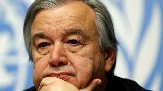 António Guterres, od ledna 2017 generální tajemník OSN.