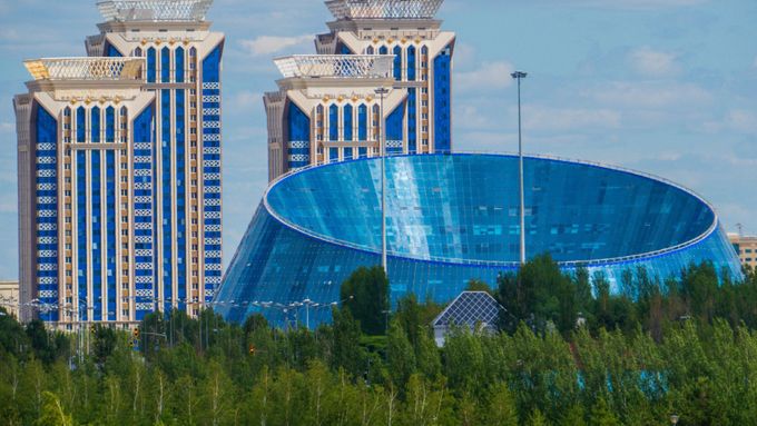 Astana, vlastně už ne, nýbrž Nursultan.