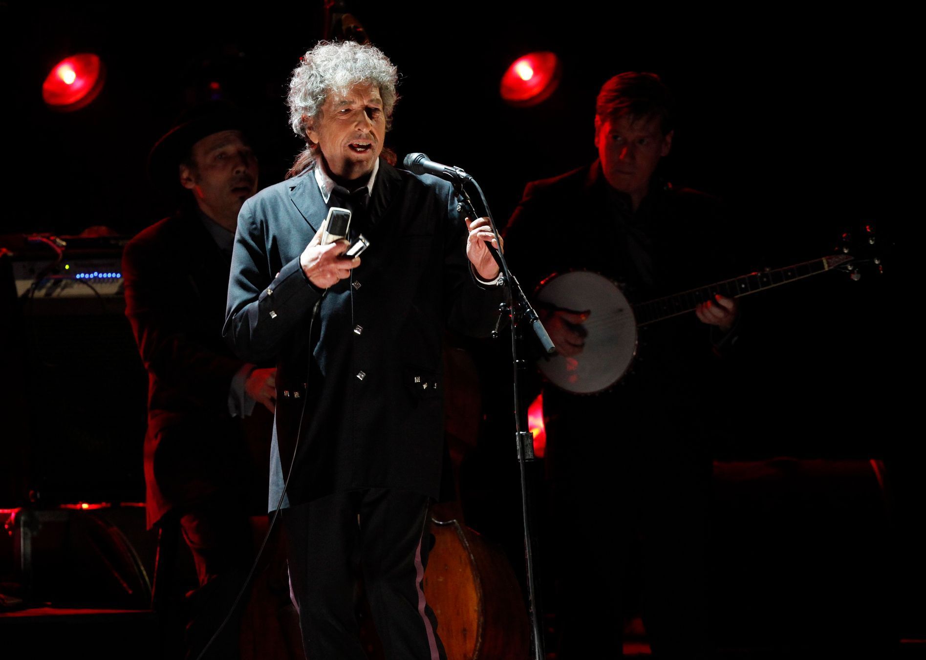 File photo of singer Bob Dylan performing during a segment honoring Director Martin Scorsese in Los Angeles