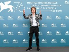Mick Jagger v Benátkách.