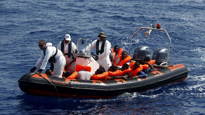 Letos už ve Středozemním moři utonuly více jak 2000 běženců. Archivní foto.