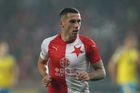 Nicolae Stanciu v zápase 16. kola Slavia - Teplice