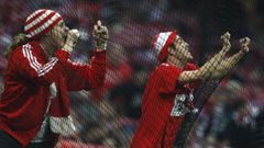 Liga mistrů: Bayern - Real (fanoušci, radost)