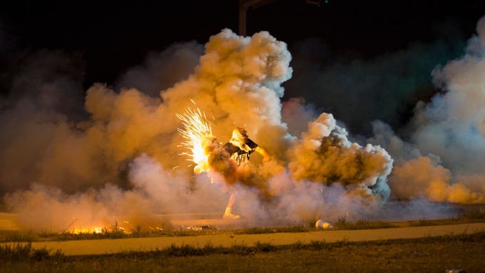 Foto: Americké město se bouří proti policejní zvůli