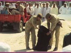 Filmová rekonstrukce popravy saúdské princezny Miša´al v Džiddě dne 15. července 1978