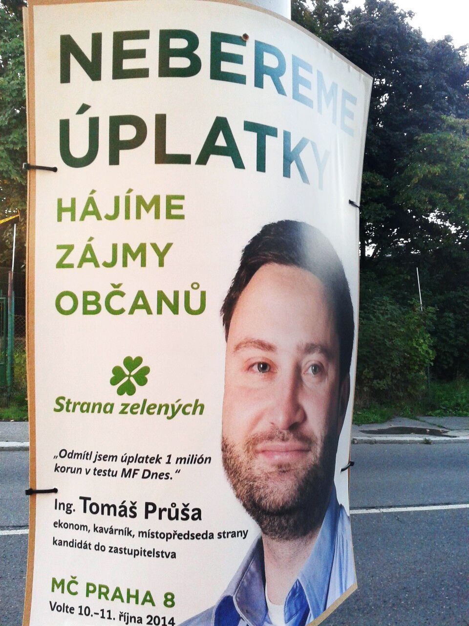 Kampaň v Praze podzim 2014