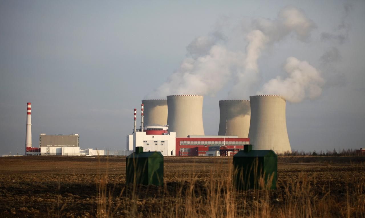 Temelín elektřina jaderná elektrárna atomová energie ČEZ