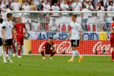 A tak po zápase zpytovali svědomí Souček s Trávníkem. Německo vyhrálo 2:0.