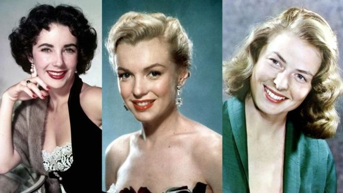 50 léta (Elizabeth Taylor, Marylin Monroe a Ingrid Bergman)