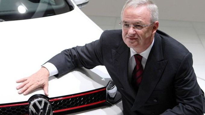 Šéf koncernu Volkswagen Martin Winterkorn.