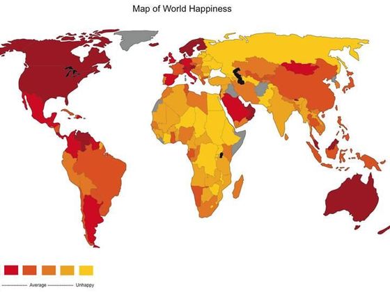 O výzkumu štěstí čtěte: Mapa spokojenosti se životem