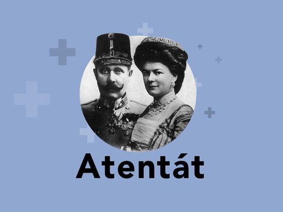 Sarajevský atentát Grafika - atentát - František Ferdinand d'Este