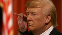 Donald Trump vosková figurína muzeum