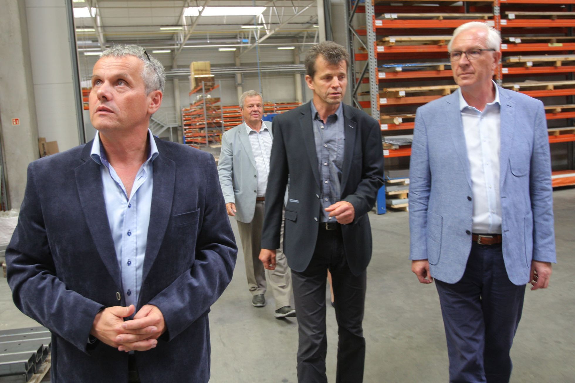 Jiří Drahoš na předvolební kampani v Českých Budějovicích