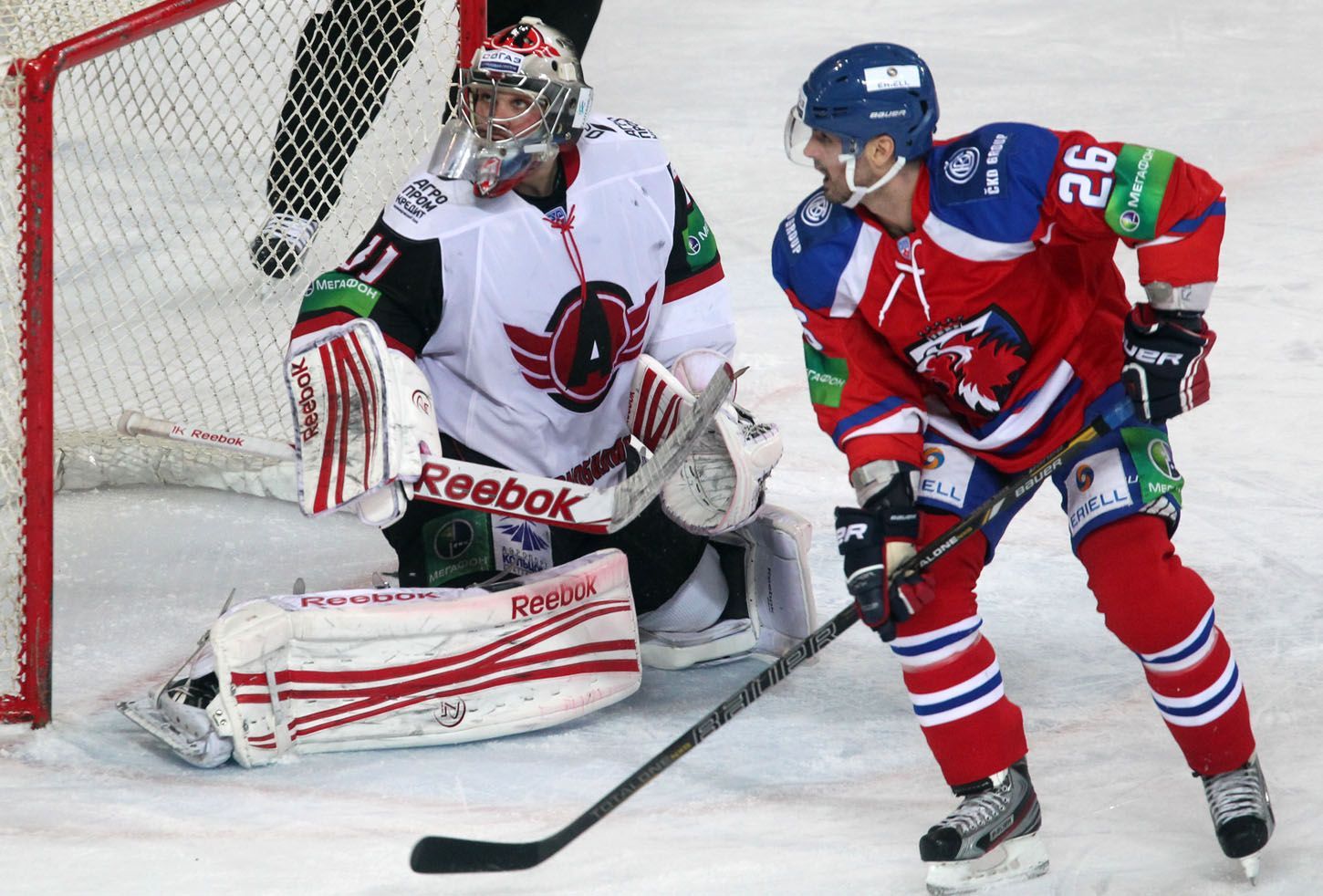 KHL, Lev Praha - Jekatěrinburg: Michal Řepík - Chris Holt