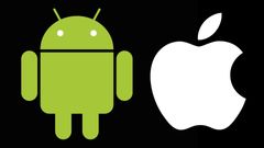 Apple vs. Android grafika